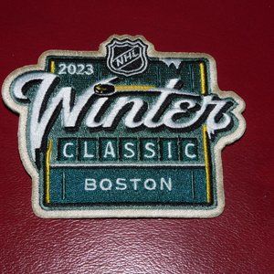2023 NHL Winter Classic game patch - Boston - unused -